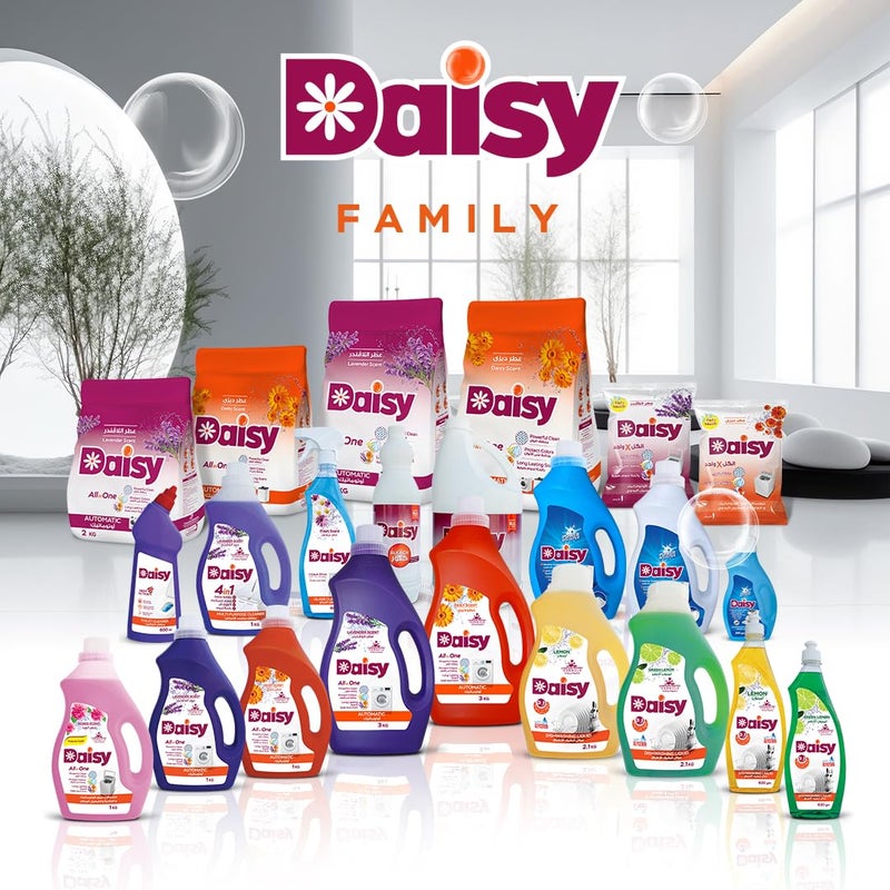 Daisy High Foam Powder - Hand Washing - Topload Washing Machine - 1KG - Daisy - Image 3