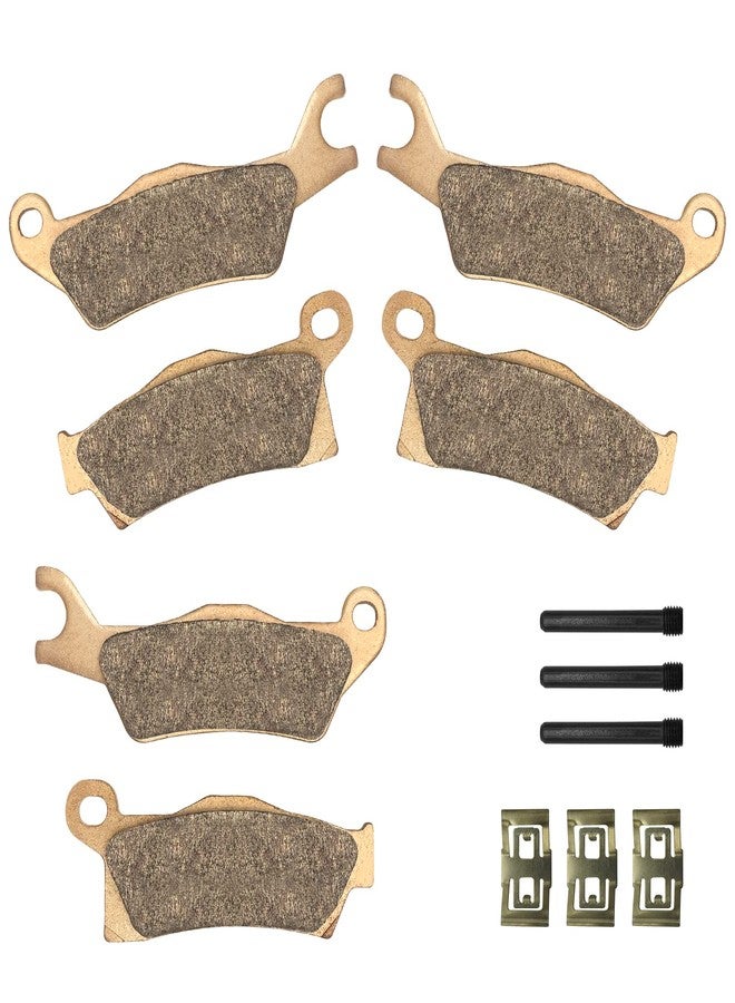 JAVIK Front & Rear Brake Pads Sintered for Can Am Outlander 450 500 570 650 800 850 1000 (3 Sets) - Image 1