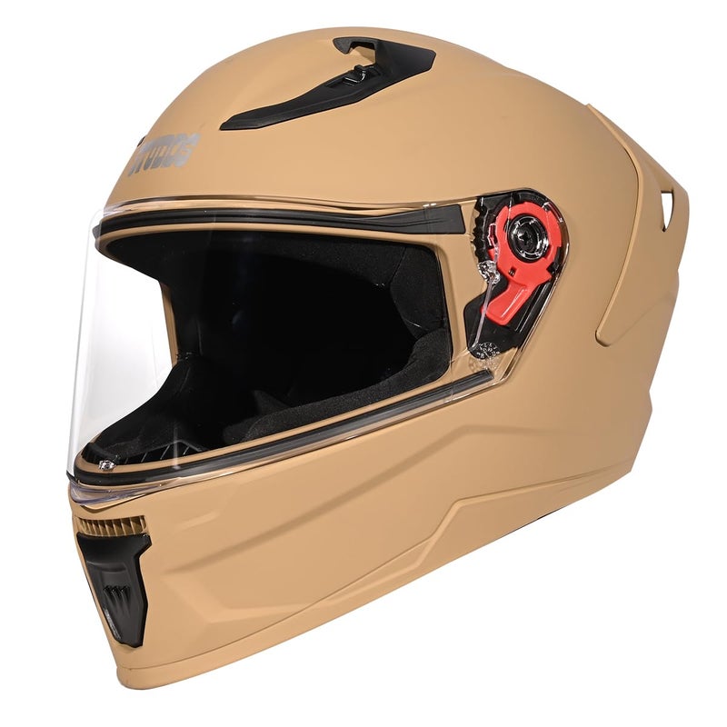 Studds Raider Super ISI Certified Full Face Helmet for Men and Women with Spoiler and Clear Visor (MATT Gun Grey - M) - Image 5