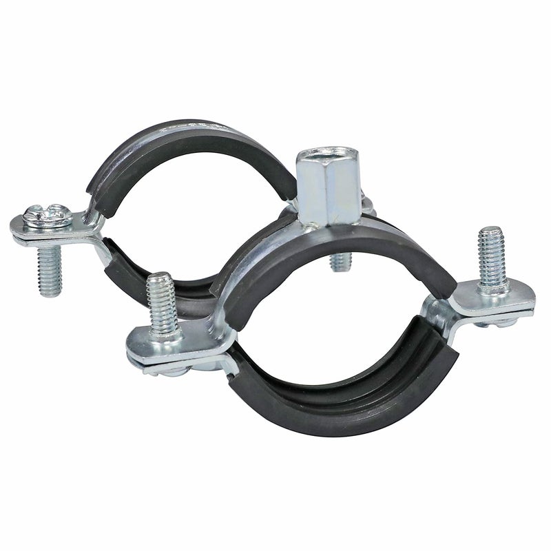 Akihisa 10 Pack Split Ring Pipe Hanger Heavy Duty Adjustable Pipe Bracket Clamp Wall Mount Ceiling Mount Pipe Support Id 1 Inch(25Mm) - Image 5