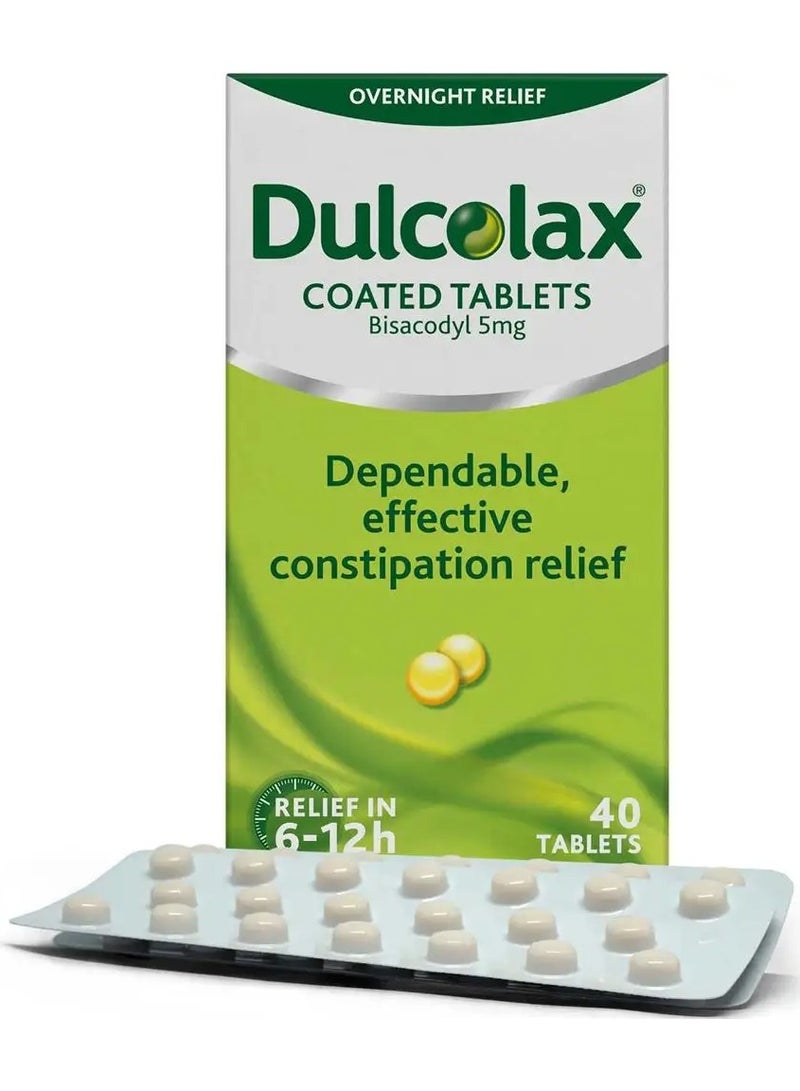 Dulcolax 5mg Gastro-Resistant Tablets 40's