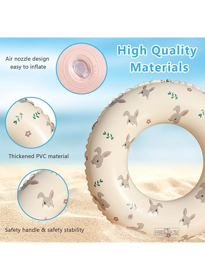 KASTWAVE Swimming Ring Cute Cartoon Rubber Ring For Swimming Inflatable Swim Ring Inflatable Pool Floats Swimming Rings Summer Beach Water Party - Image 2