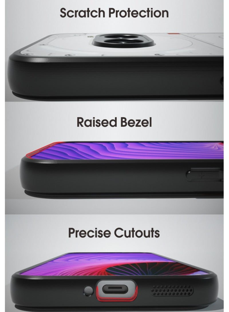 general Case Compatible with Nothing Phone 2a,2024 Release,Crystal Clear Anti-yellowing and Anti-fouling Phone Case for Phone 2a - Image 3