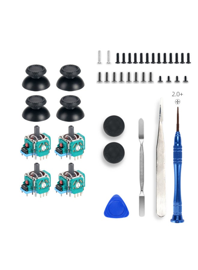 Applicable PS5 Rocker Lever Repair Replacement Screw Mushroom Head Plastic Cap Tool Suit 08-Product Color:P5-suit 08  - Image 1