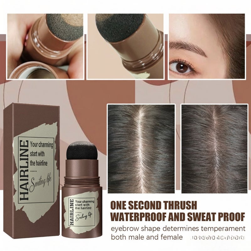 Eyebrow Stamp Shaping Kit, One Step Brow Stamp Stencil Kit Waterproof Eye Brow Stamp Makeup Tools Eyebrow Definer with 10 Reusable Eyebrow Stencils ( Black) - Image 4