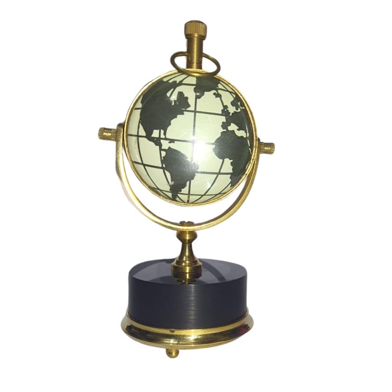 Vinatage Desk Clock Analog Silent Small Antique Table Clock for Home Decor Brass Table Clock Top Decorative Trophy Clock Antique Decorative Office Gift Home Decor Table Clock self Clock  - Image 2