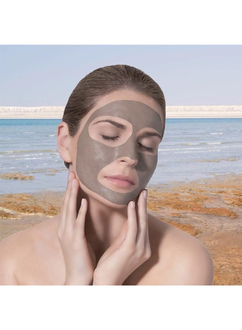 Rivage NATURAL DEAD SEA MINERALS Nourishing Facial MUD MASK with HONEY Sachets 25 g X 4 100% AUTHENTIC DEAD SEA MUD JORDAN NOURISH and REVITALIZEVEGAN FRIENDLY, NO ANIMAL TESTING, NO HARSH CHEMICALS - Image 3
