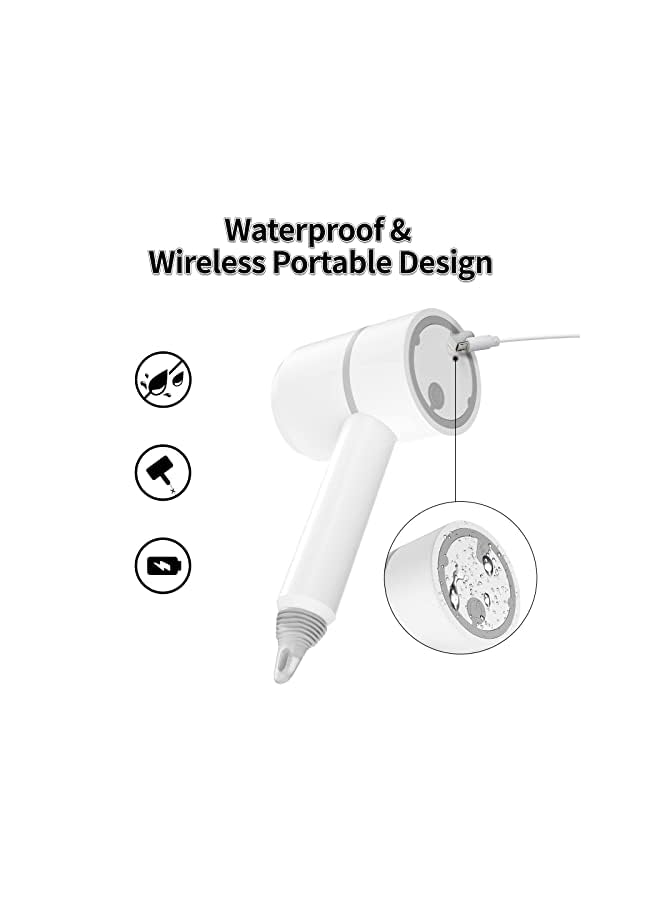 AMERTEER Mixer Electric 2 Cup 3 in 1 10.2 OZ Mini Hand Blender Meat Grinder Eggbeater Cream Beater Baby Food Chopper Garlic Masher Hand-held Mixer,Pink Color - Image 3