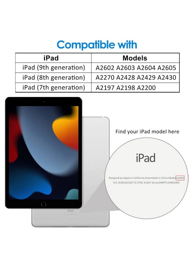 Jetech Screen Protector for iPad 10.2-Inch (2021/2020/2019 Model, 9/8/7 Generation), Tempered Glass Film, 2-Pack - Image 2