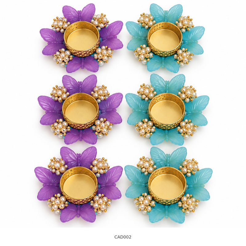 Decorative Tealight Holder for Diwali - CAD002 - Image 1