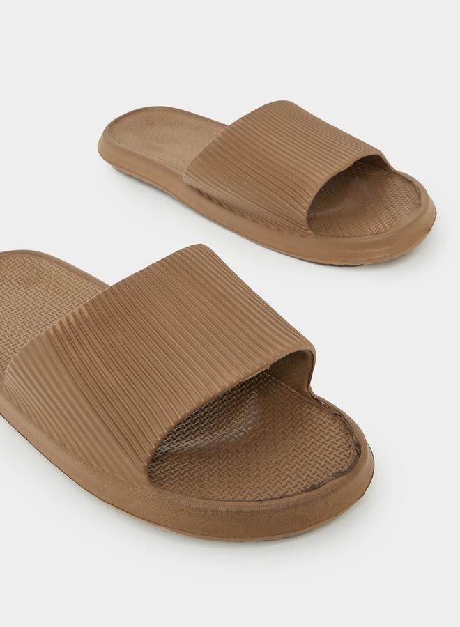 Styli Comfort Textured Cushioned Slides  - Image 3