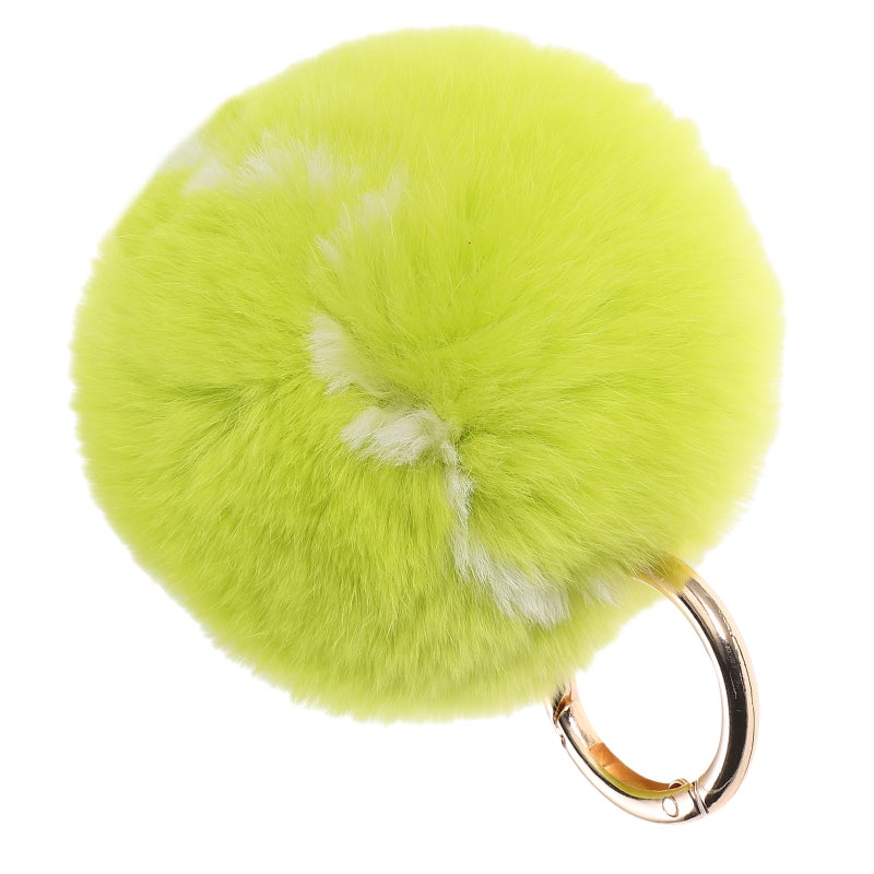 Tennis Keychain: Cute Plush Key Charm for Car Keys Bags Backpacks Cute Sport Keyring Pendant Tennis Keychain Party Present for Women - Image 1