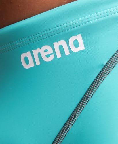 ARENA Powerskin ST Next Men’s Racing Jammer Competition Swimsuit One Piece Athletic Swim Team Championship Tech Suit, Aquamarine, Size 22 - Image 5