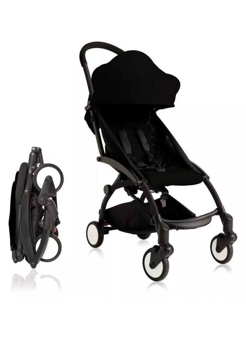 Generic Baby Time Mini Portable Stroller - Black 