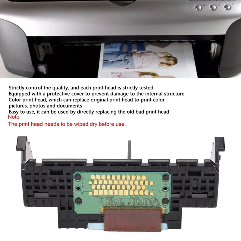 High Resolution Color Printhead Replacement Durable ABS Compatible with QY6 0086 - Image 3