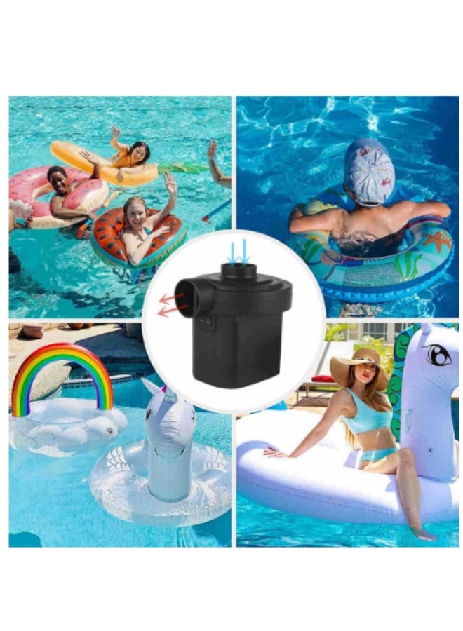 Generic Mattress Inflatable Electric Air Pump Black  - Image 2