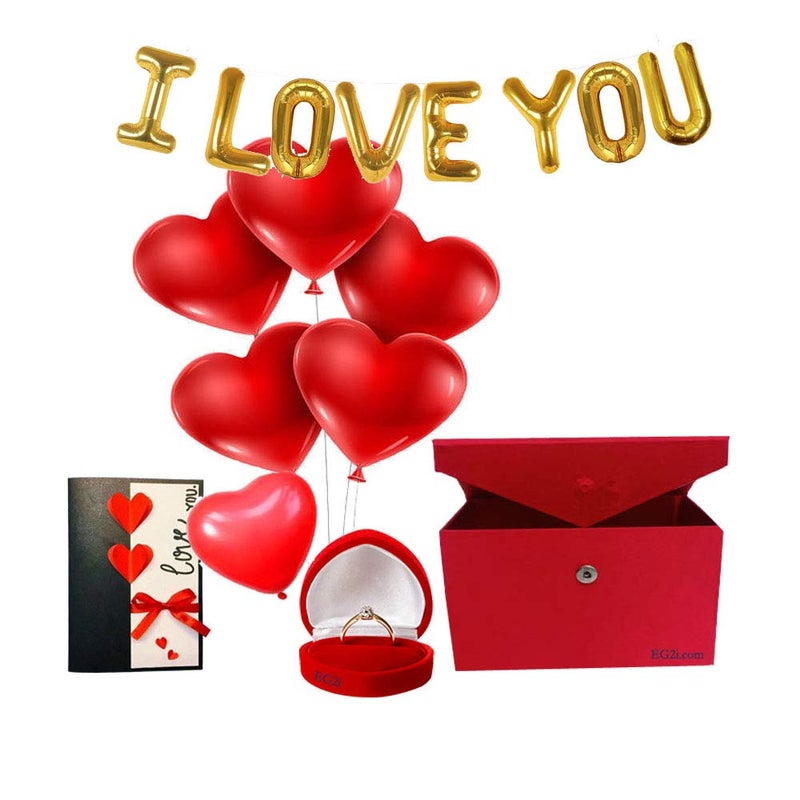 EG2I Love Ring Party Supplies For Valentines DayShipping Time 34 Working Days