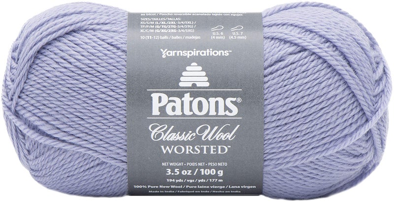 Patons Classic Wool Yarn Misty Thistle
