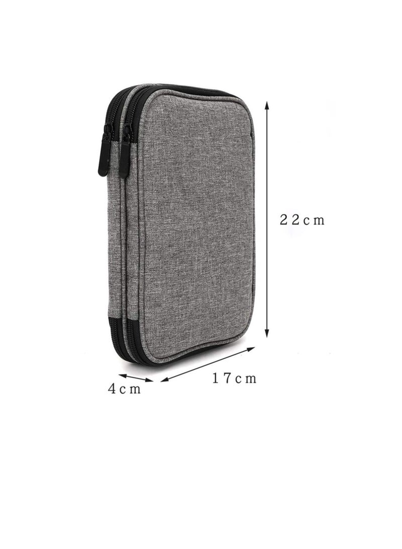 Knitting and Crochet Organizer Case for Circular Needles, Zipper Storage Bag for Knitting Accessories and Tools - Image 2