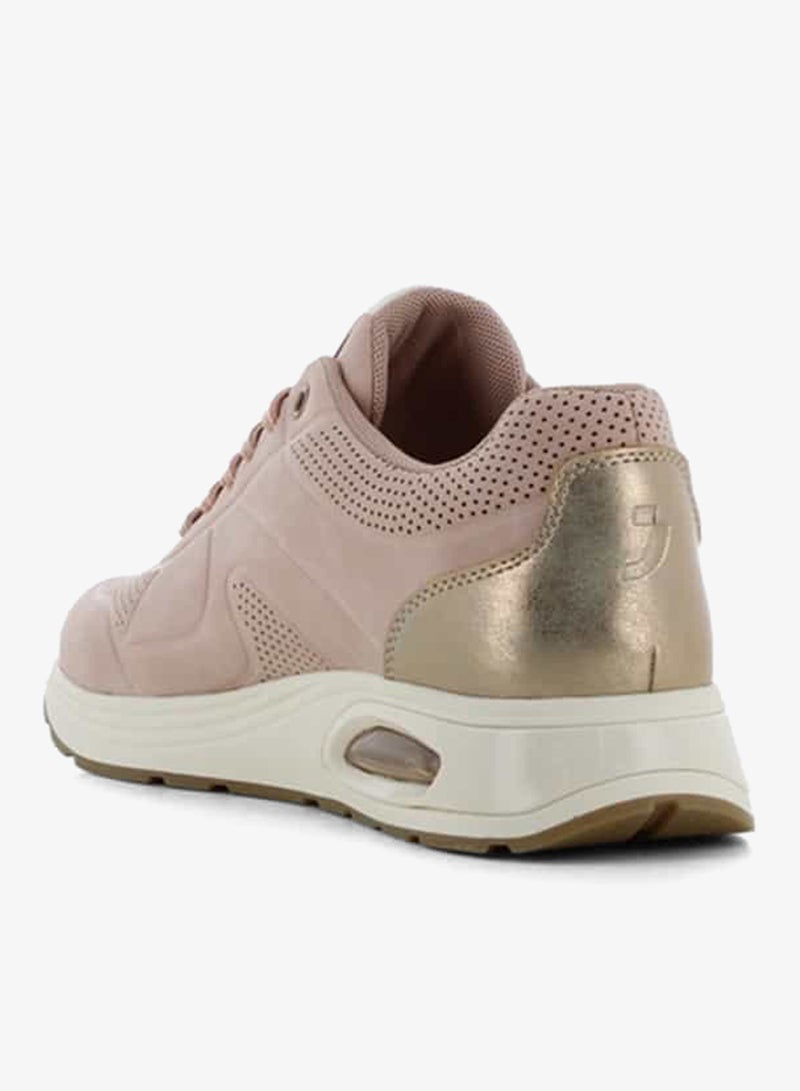 SJ Women's Textured Sneakers with Lace-Up Closure - Image 4