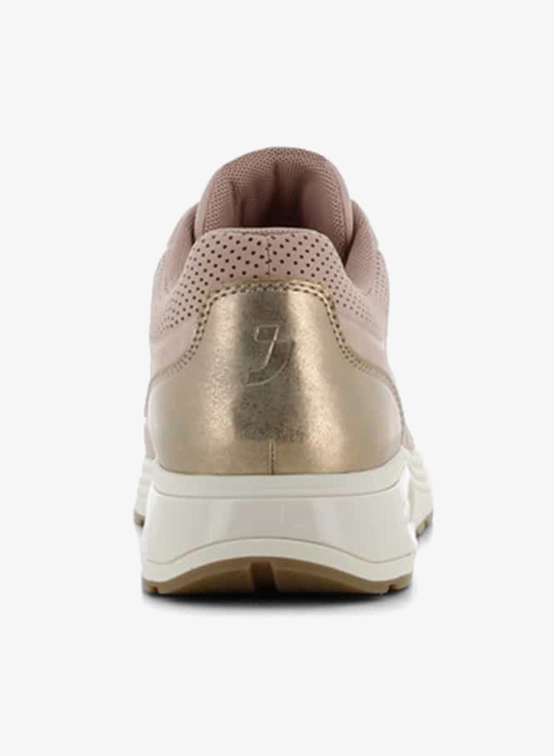 SJ Women's Textured Sneakers with Lace-Up Closure - Image 3