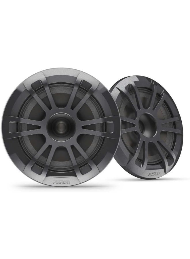 GARMIN مكبرات الصوت البحرية من سلسلة FUSION EL، 6.5 بوصة، 80 واط، رمادي رياضي (زوج) - Image 1