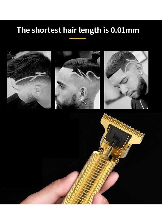 EXMY Vintage Electric Hair Clipper Professional Hair Cutting Machine Men's Shaver Trimmer for Men Beard Haircut Machine Metal USB - Image 5