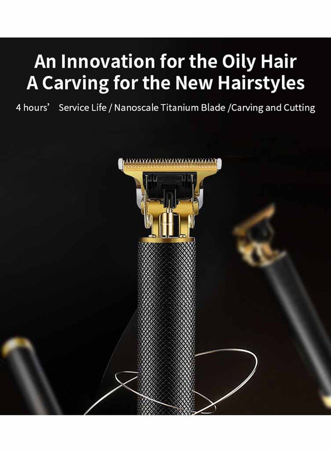 EXMY Vintage Electric Hair Clipper Professional Hair Cutting Machine Men's Shaver Trimmer for Men Beard Haircut Machine Metal USB - Image 3