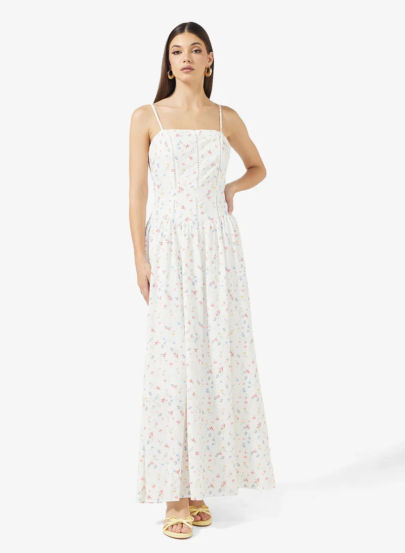 ELLA Ditsy Print Dress