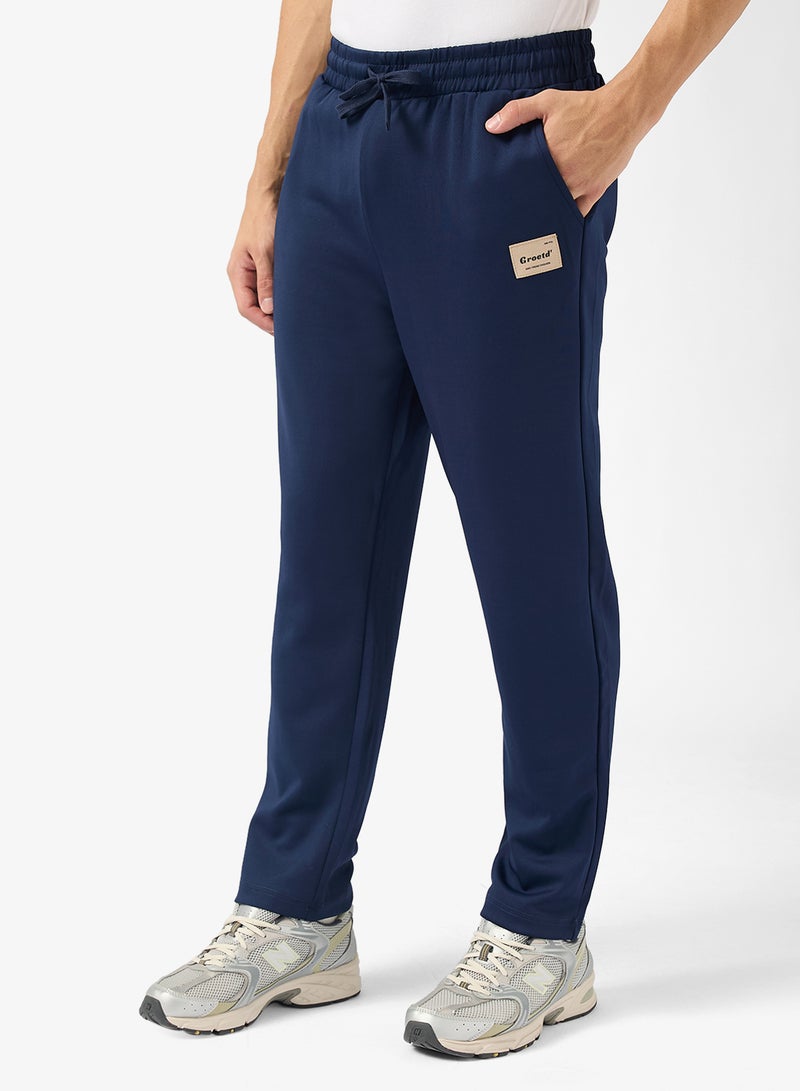 سفنتي فايف بيسيكس سراويل رياضية مريحة بشعار - Image 1