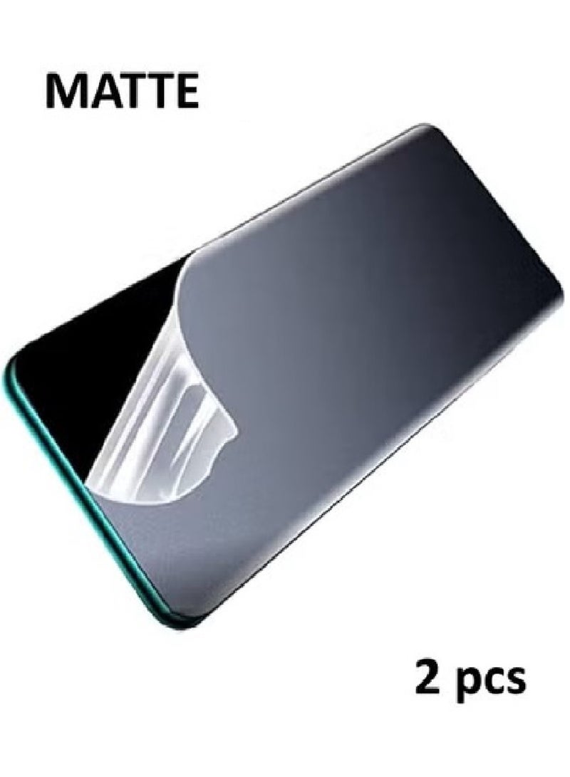 قطعتين لاصقة حماية شاشة من الهايدروجل الغير لامع متوافقة مع هاتف هواوي Mate 60 RS Ultimate