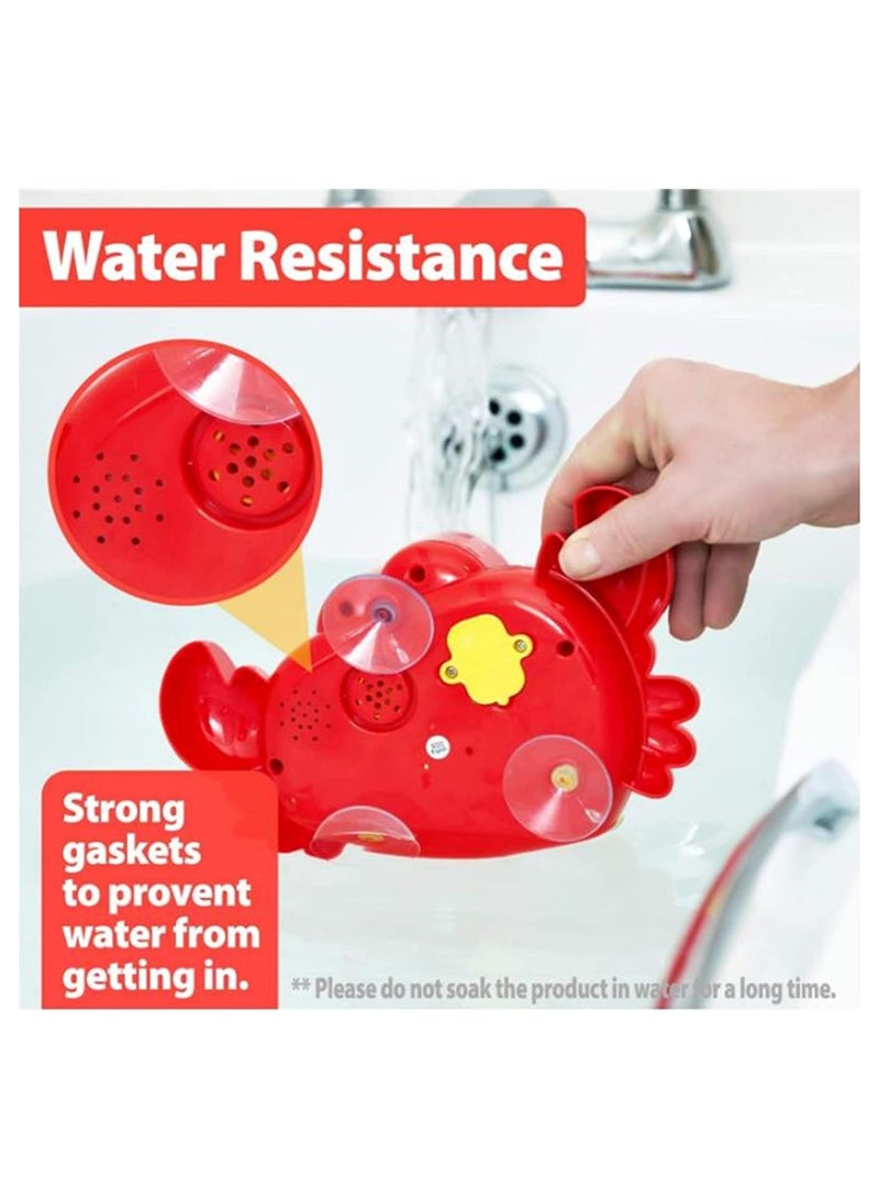 Crab Bubble Bath Toy  Crabs Automatic Bubble Blower Machine for Toddler Let Baby Love Bathing - Image 5