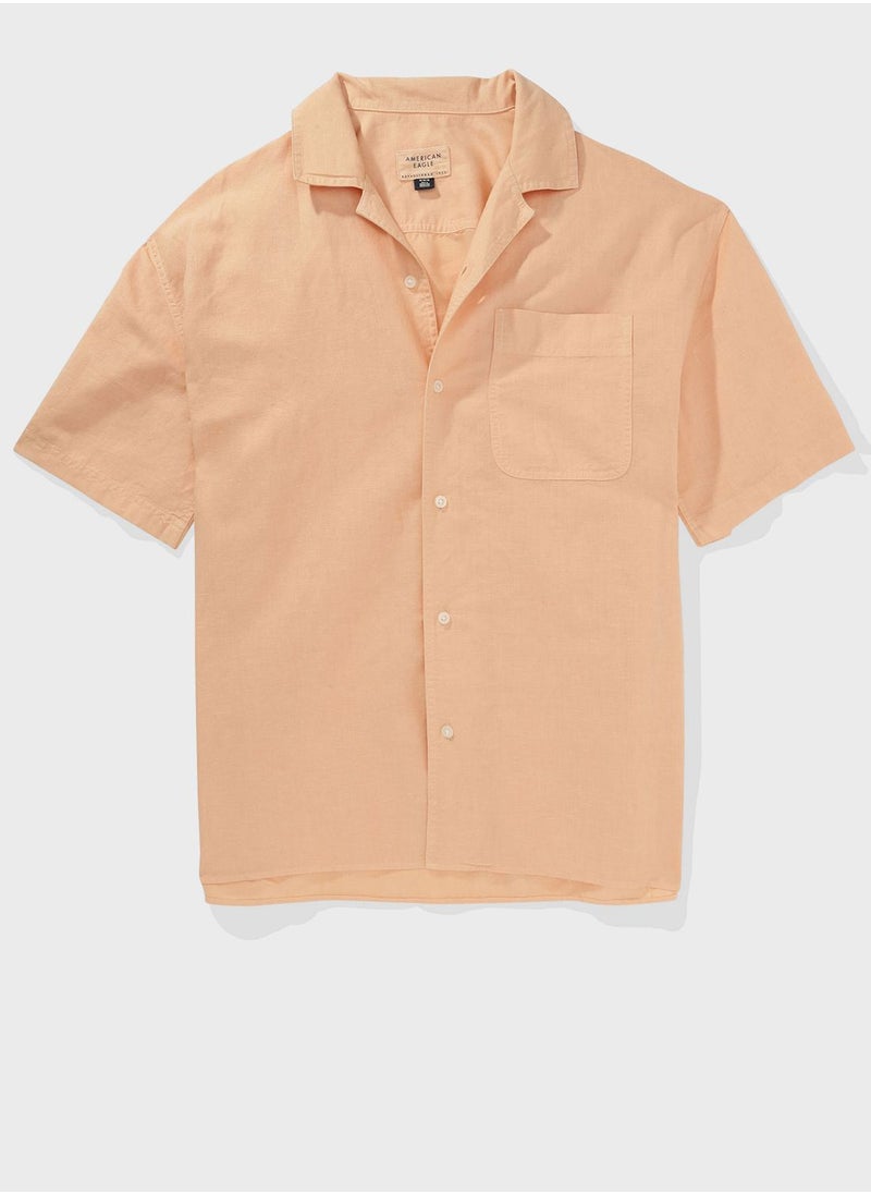 American Eagle - Button Down Poolside Shirt - Image 1