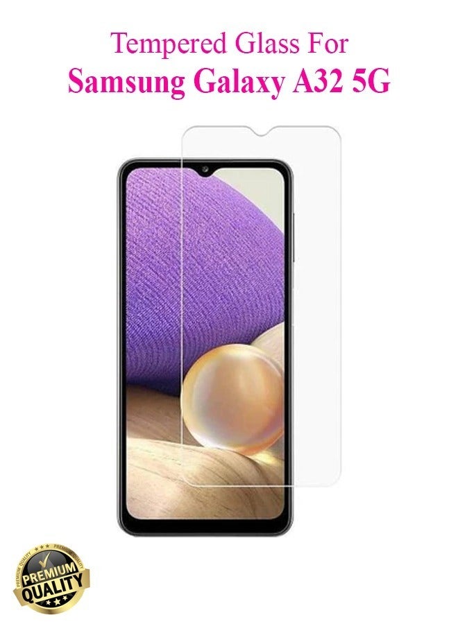 Tempered Glass Screen Protector For Samsung Galaxy A32 5G - Clear
