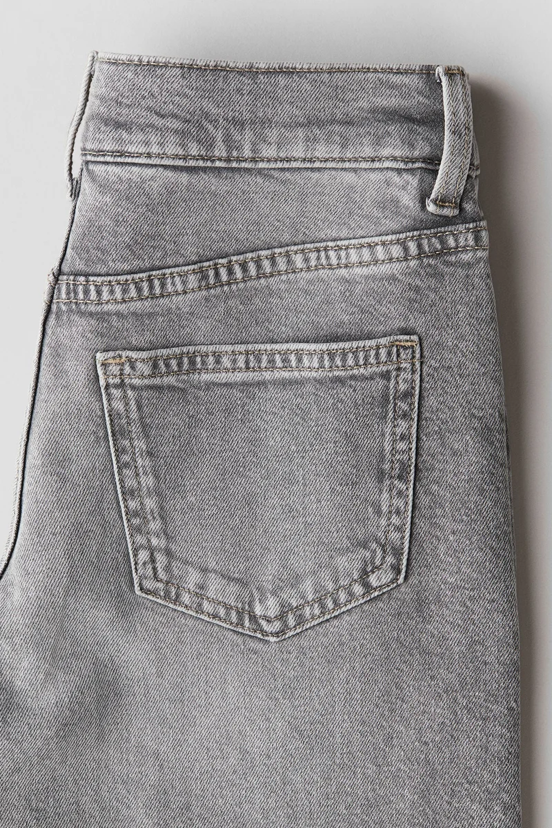 H&M Loose Fit Wide Leg Cargo Jeans