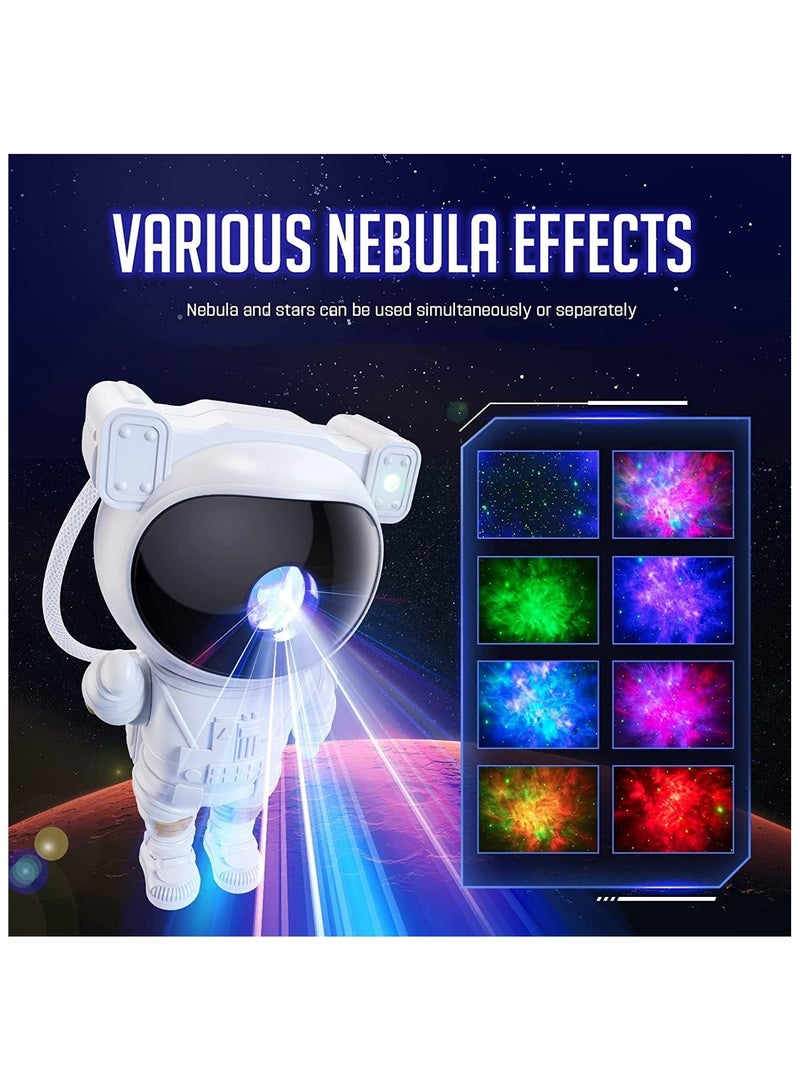 Astronaut Light Projector Galaxy Projector for Bedroom Star Projector with Moon Lamp Night Light for Kids Room Decor Party and Gift - Image 2
