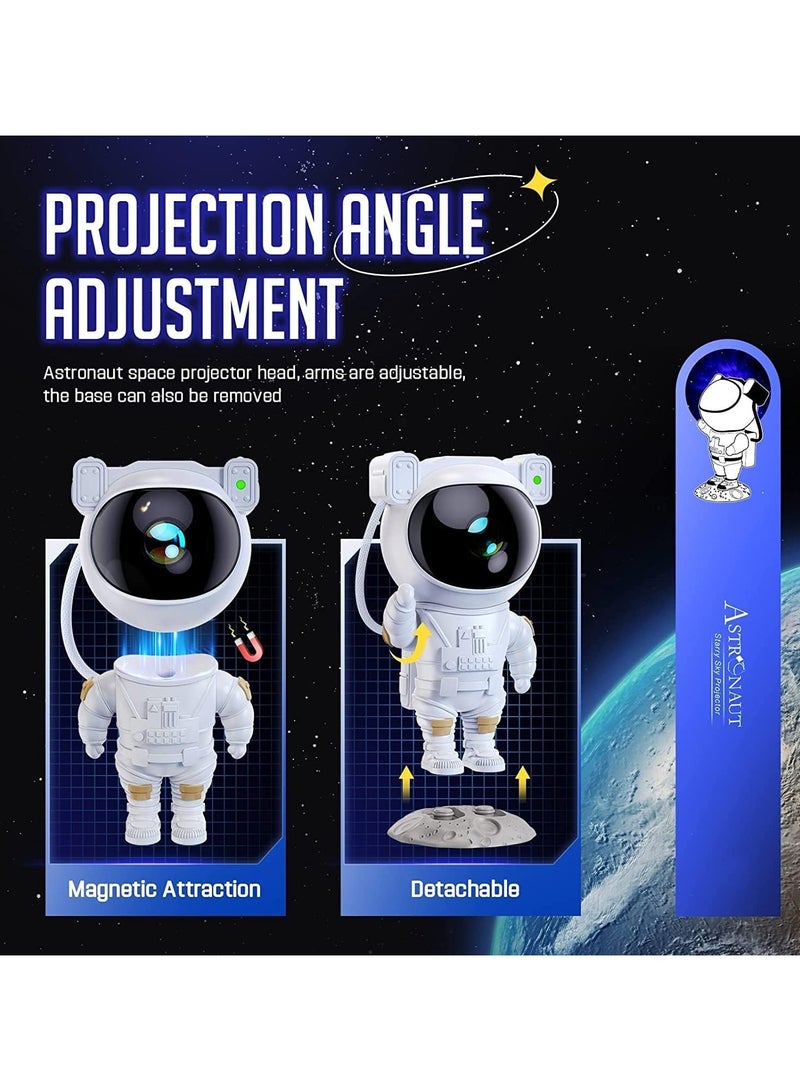 Astronaut Light Projector Galaxy Projector for Bedroom Star Projector with Moon Lamp Night Light for Kids Room Decor Party and Gift - Image 5