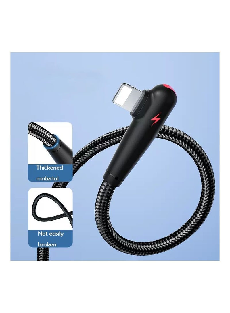 Samu Mobile Game Usb Cable 90 Degree Cable Fast Charging and Data Transfer 2m - Image 4