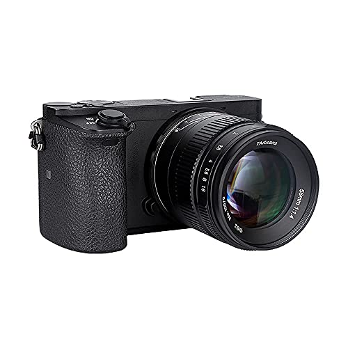 7Artisans 55mm F1.4 II Manual Focus APS-C Lens for M4/3 cameras (Black) - Image 5
