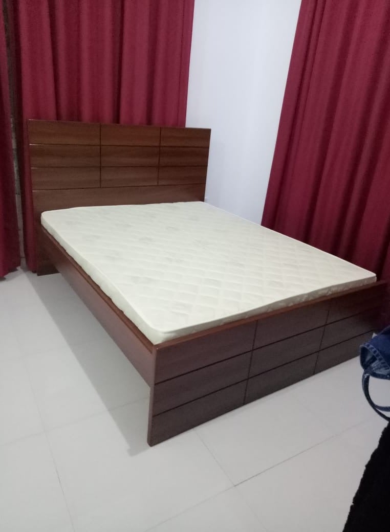 King Size Customized Bed Without Mattress