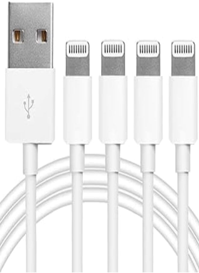 Mailesi MAILESI 4Pack Original [Apple MFi Certified] Charger Lightning to USB Charging Cable Cord Compatible iPhone 14/13/12/11 Pro/11/XS MAX/XR/8/7/6s Plus,iPad Pro/Air/Mini,iPod Touch, gold 