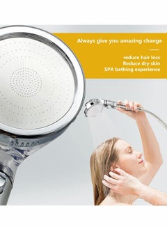 SYOSI Ionic Shower Head Beads, Extra Replaceable Mineral Ball, Ion Mineral Ball for Stone Shower Head, Hard Water Softening Filtration, Mineral Beads Removing Chlorine, 4 pcs  - Image 3