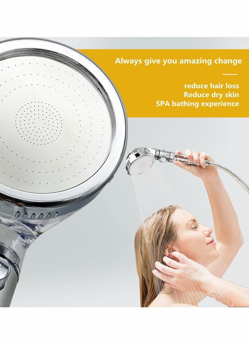 SYOSI Ionic Shower Head Beads, Extra Replaceable Mineral Ball, Ion Mineral Ball for Stone Shower Head, Hard Water Softening Filtration, Mineral Beads Removing Chlorine, 4 pcs  - Image 3