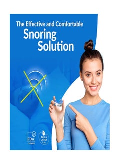 SYOSI Anti-snoring Device Mouthpiece, Upgraded Adjustable Mouth Type Silicone Anti-snoring Device, Help Sleep at Night, Prevent Snoring and Snoring, Anti-grinding Braces Snoring Device (Standard Size)  - Image 5