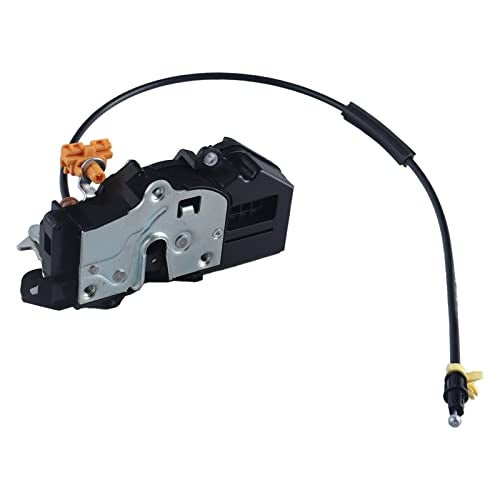 MISIOEK Door Lock Latch Actuator with Cable Front Left Driver Side Fit for 2010-2014 Chevy Silverado 1500 2500HD 3500HD, GMC Sierra 1500 2500HD 3500HD 22862028 - Image 1