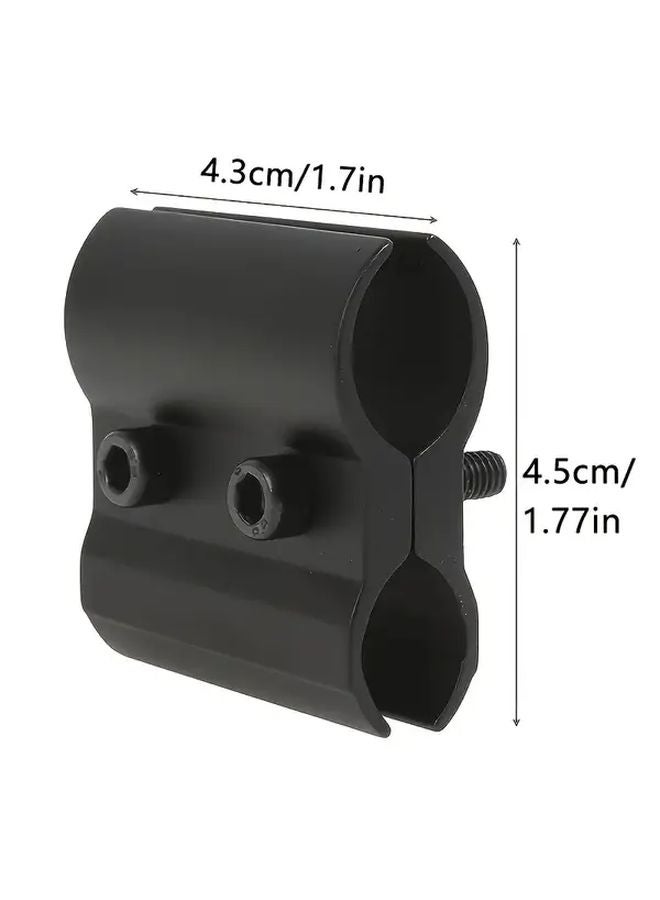 قطعتان من حامل مصباح يدوي من سبائك الألومنيوم مقاس 11-23 ملم مع مفتاح سداسي - Image 5
