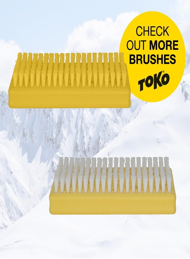 TOKO Ski Snowboard Waxing Brush 10mm Horsehair Brush - Image 4
