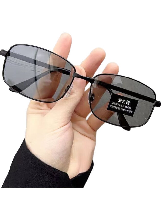 Boshide نظارات القيادة، نظارات شمسية، نظارات شمسية متغيرة اللون نهاراً وليلاً، نظارات شمسية متغيرة اللون للاستخدام نهاراً وليلاً - Image 3