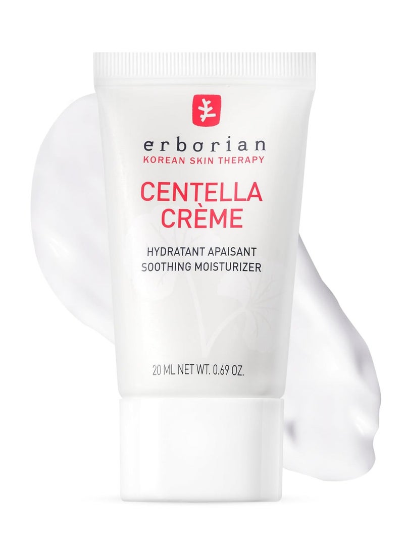 erborian Erborian Face Moisturizer Cream Centella Cream - Ultra Light-Weight Facial Moisturizing Cream with Shea Butter, Hyaluronic Acid, Glycerin & Beta Glucan - Soothes & Hydrates Skin - All Skin Types, 20ml  - Image 1