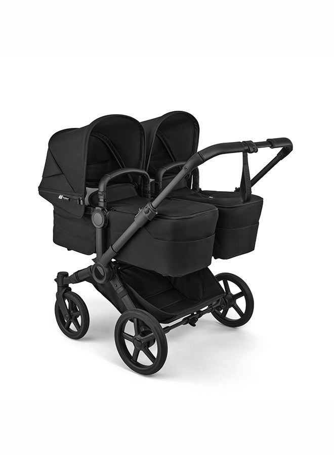 Bugaboo Donkey 6 Twin Bassinet Fabric Complete Set for Newborns, Heritage Black - Image 2